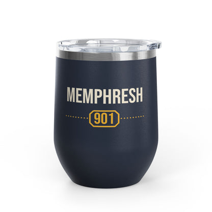 Gold M Wine Tumbler